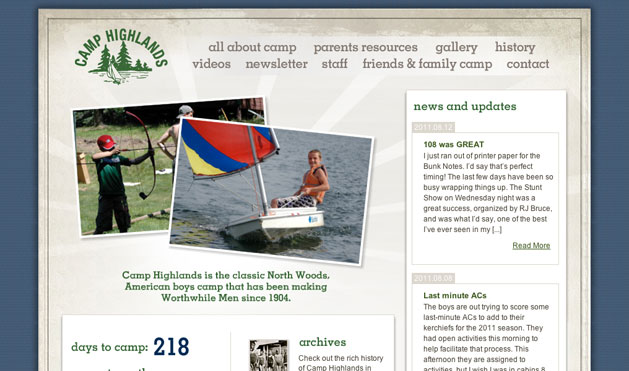 Circa 2009: A big step forward with a blog!